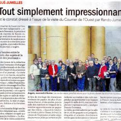 Visite Courrier de l'Ouest